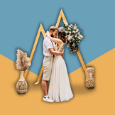 Prieel/bruiloft backdrops