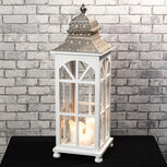 Ludic Partyrentals - Oosterse Lantaarn Wit huren bruiloft