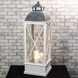 Ludic partyrentals - Witte XXL lantaarn