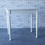 Ludic partyrentals - Tekentafel wit vintage