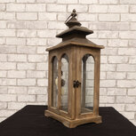 Ludic partyrentals - lantaarn hout brocant