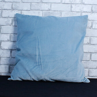 Ludic partyrentals - Kussen Suede blauw