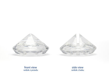 Ludic Partyrentals - Naamkaart houder diamant 10 stuks