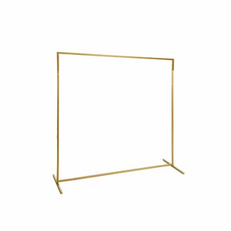 Ludic Partyrentals - Square Backdrop Goud 120