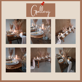 Tafeldecoratie voor bruiloft, Boho, Beachy, Ludic tafelstyling, stranddecoratie, strand
