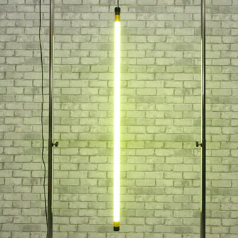 Neon diverse kleuren, neon geel, geel lamp, neon ludic
