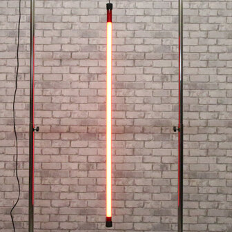 Neon stick rood, lamp rood, neon ludic