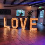 Lichtletterset LOVE hout Lichtletterset LOVE hout