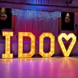 Lichtletterset I DO HART hout Lichtletterset I DO HART hout