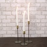 Moderne Kandelaarset Zwart met goud Moderne Kandelaarset Zwart met goud