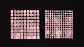 Shimmerwall losse tegels Rose goud #40 Shimmerwall losse tegels Rose goud #40
